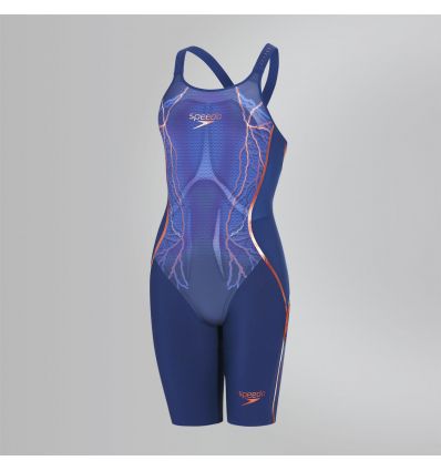 speedo lzr racer x openback kneeskin violet